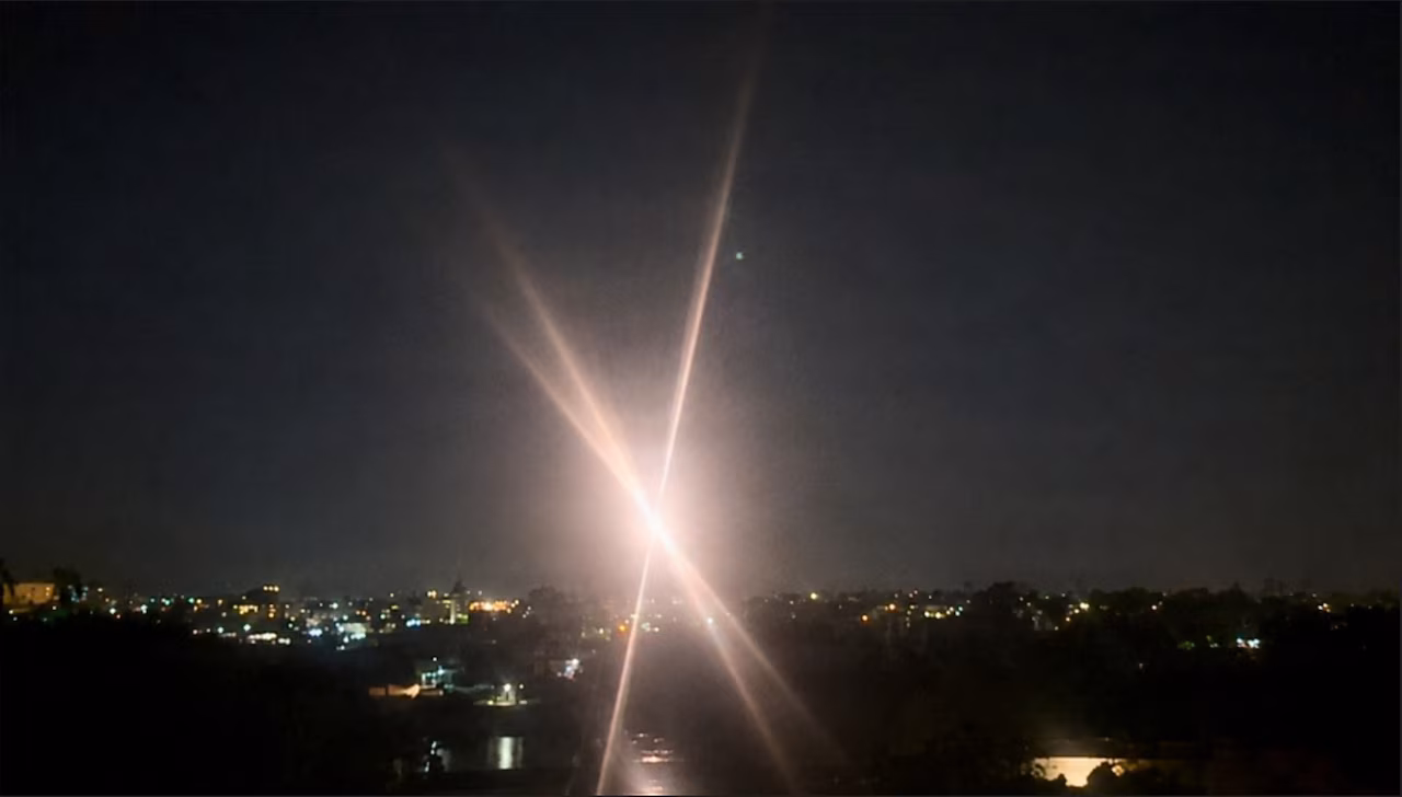 Joint Task Force Southern Border personnel use the Army Multipurpose High Energy Laser system to engage and defeat three hostile unmanned aerial systems along the U.S. southern border, Aug. 25, 2026.