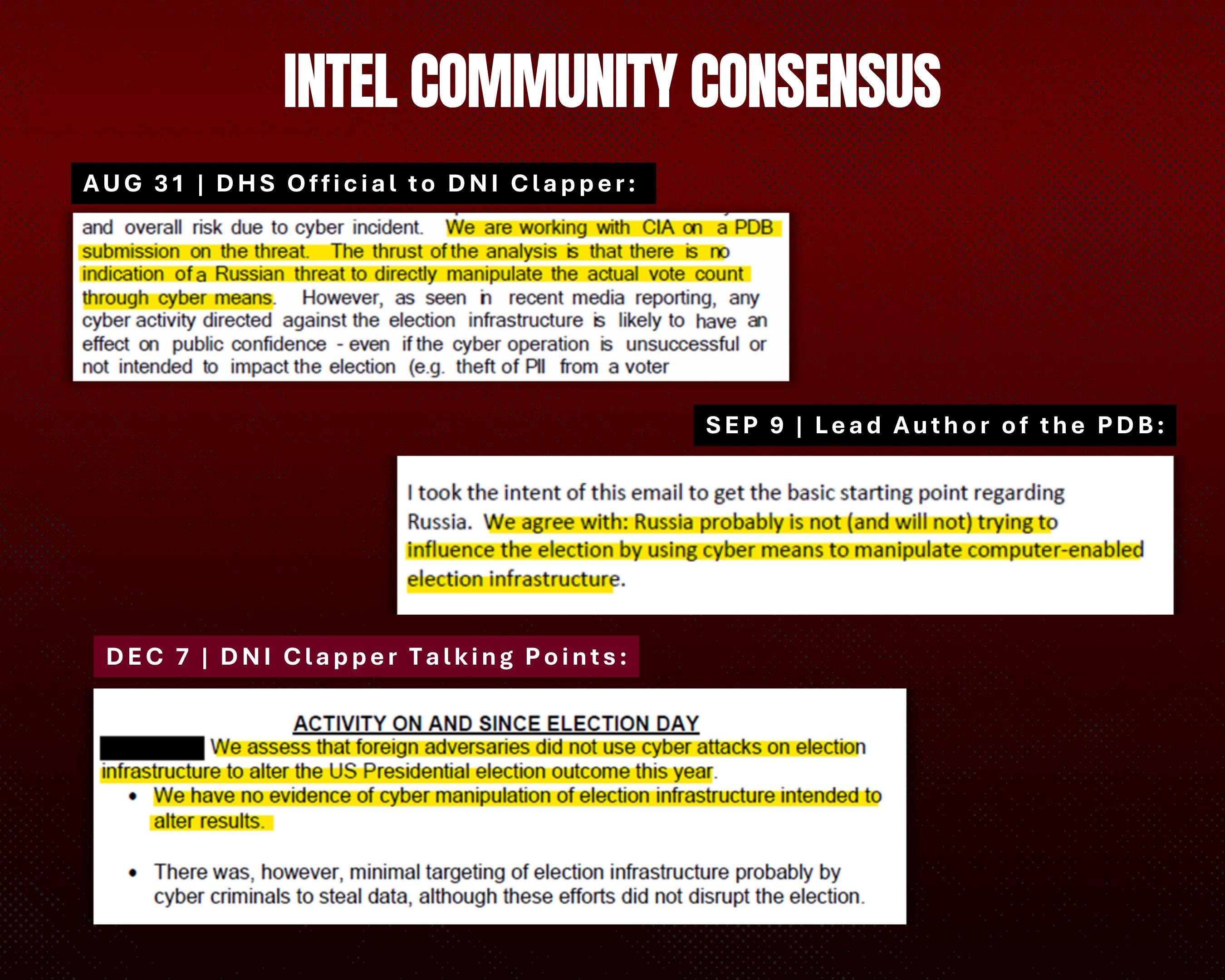 Second image of Tulsi Gabbards X thread detailing the Russian Collusion hoax