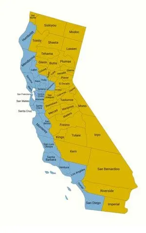 Map of proposed new state