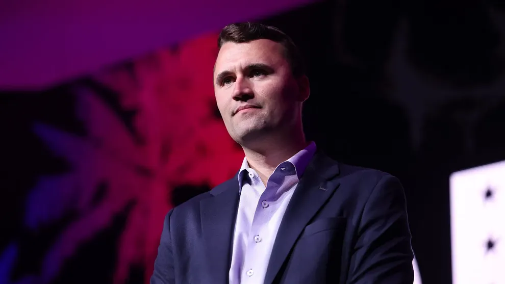 Charlie Kirk speaks at the 2025 Chapter Leadership Summit in Tampa, Fla., on July 11, 2025