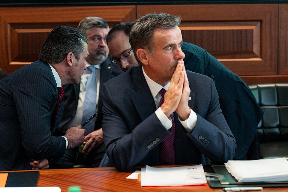 CIA Director John Ratcliffe listens during a meeting with President Donald Trump in the Situation Room of the White House, Saturday, June 21, 2025. Image: Official White House Photo by Daniel Torok