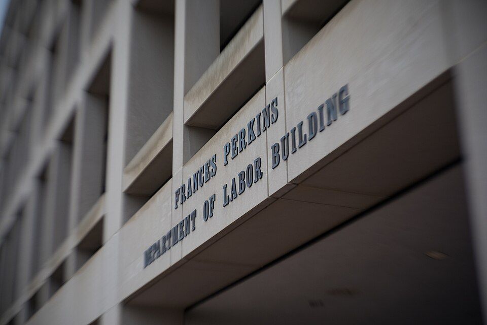 Frances Perkins Building of the United States Department of Labor in Washington, D.C.