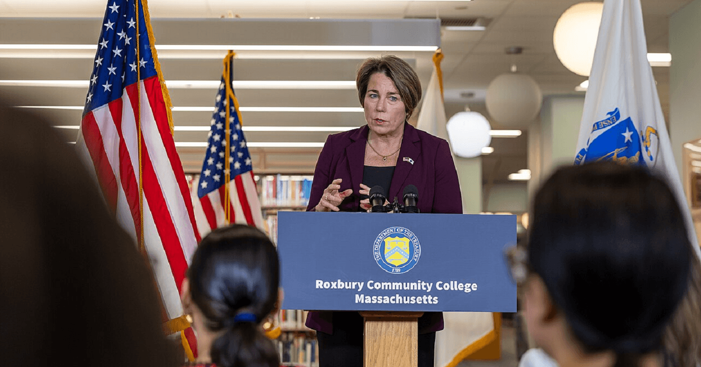 Massachusetts' Governor Maura Healey Hysterically Threatens to Gerrymander the State to Eliminate Republicans but There's One Problem: They Already Did