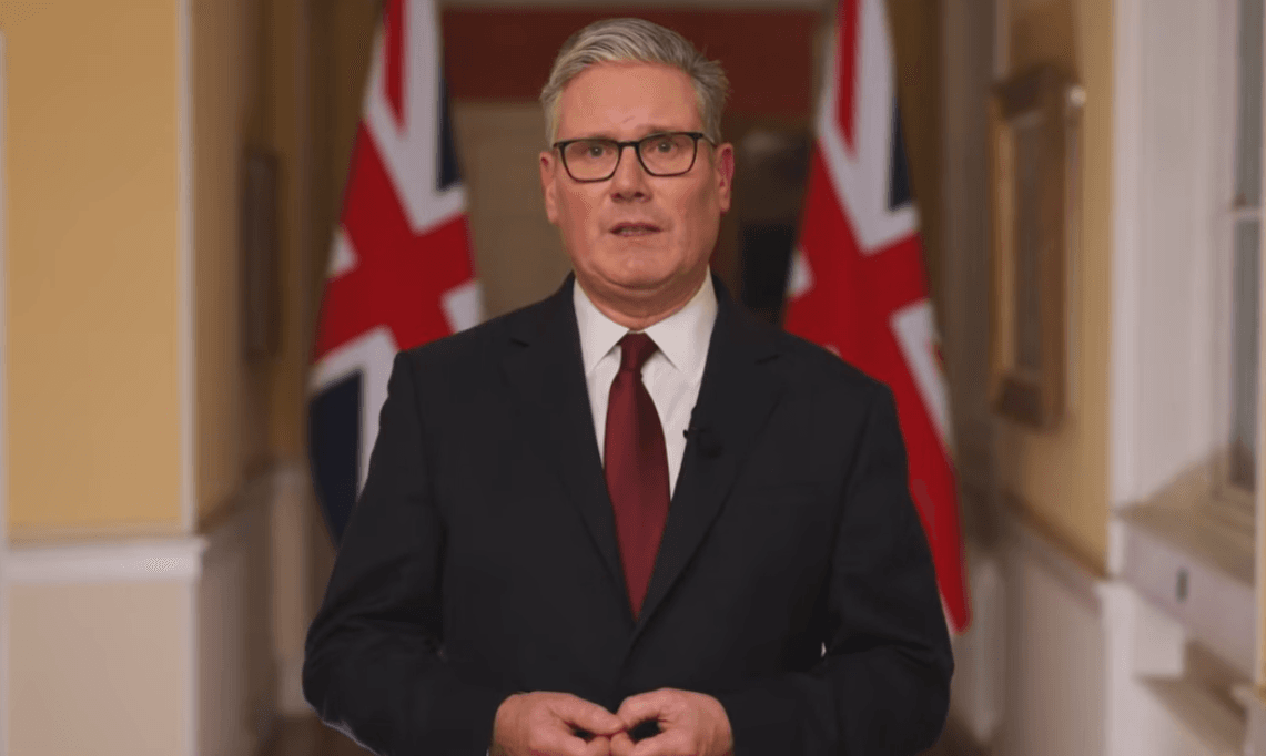 UK Prime Minister Sir Keir Starmer in a Social Media statement saying the UK will allow US to use bases to attack Iran.