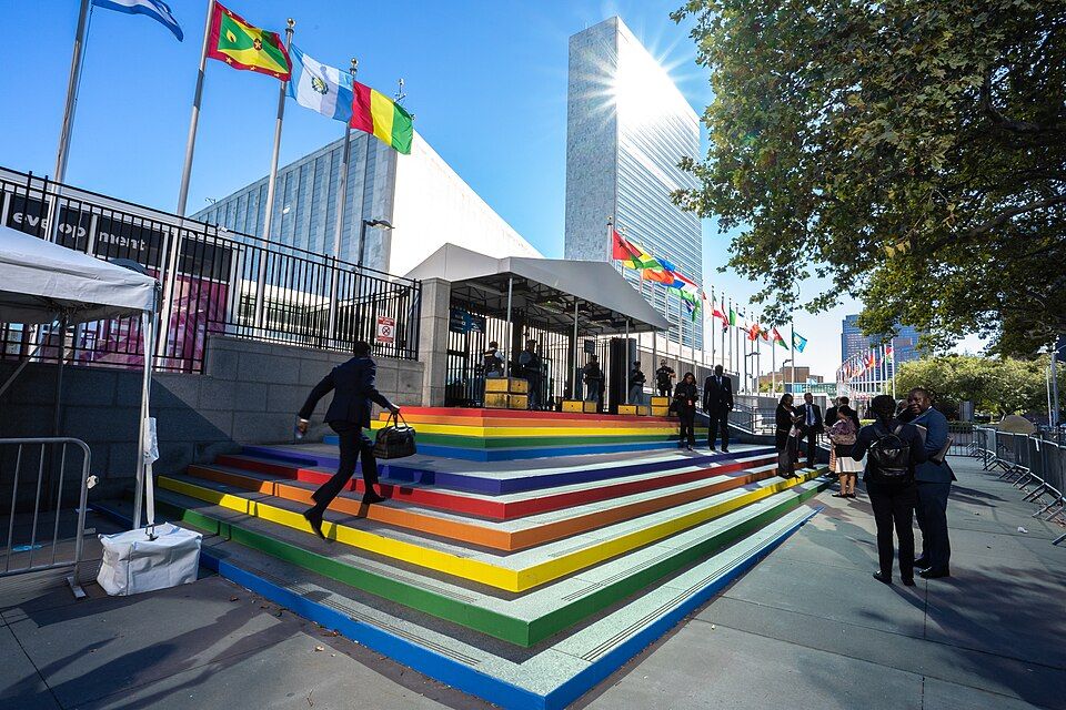 The UN building in NYC as seen on 23 September 2022. -- Image: Ministerie van Buitenlandse Zaken