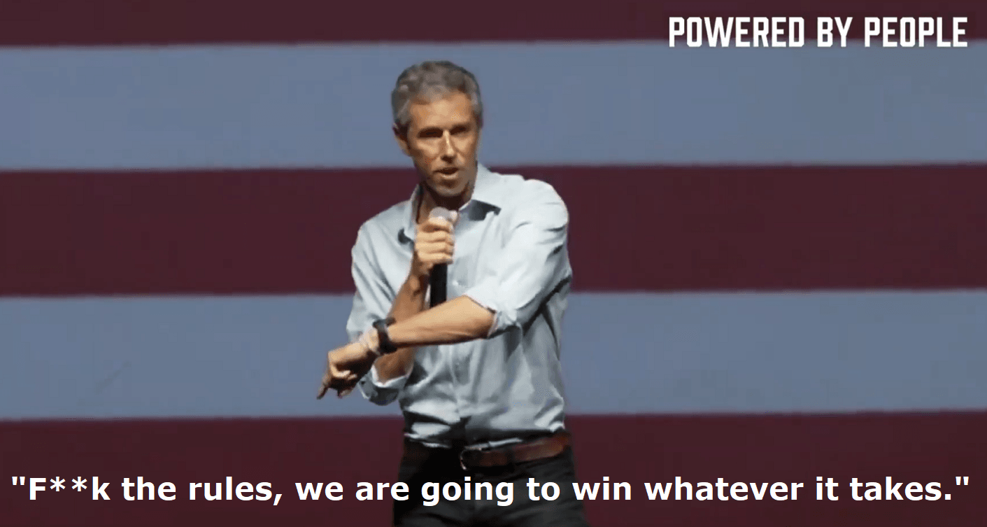 Left's Power Grab: Beto Says the Quiet Part Out Loud, Exposing a Pattern of Deceit and Rule-Breaking