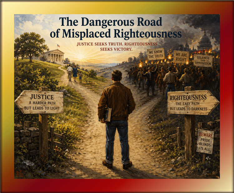 The Dangerous Road of Misplaced Righteousness