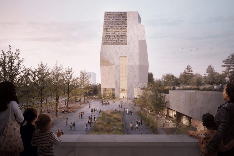 3D Rendering of the Barack Obama Presidential Center