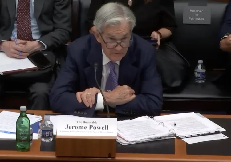 Federal Reserve Chairman Jerome Powell testifies before Congress on Tuesday, June 24, 2025