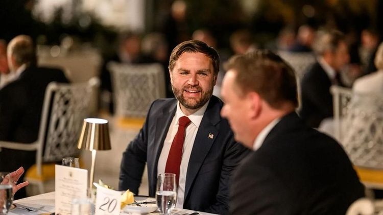 Vice President JD Vance attends a dinner in the newly renovated White House Rose Garden, Sept. 5, 2025. Photo: Daniel Torok / Official White House Photo via Flickr / United States Government Work