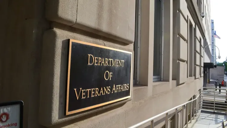 The Department of Veterans Affairs headquarters is seen in Washington, D.C., June 22, 2025.