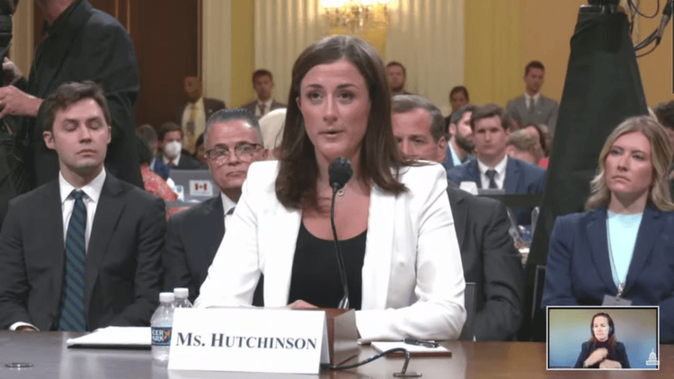 Cassidy Hutchinson, 06/28/2022 Select Committee Hearing, United States House Select Committee on J6.