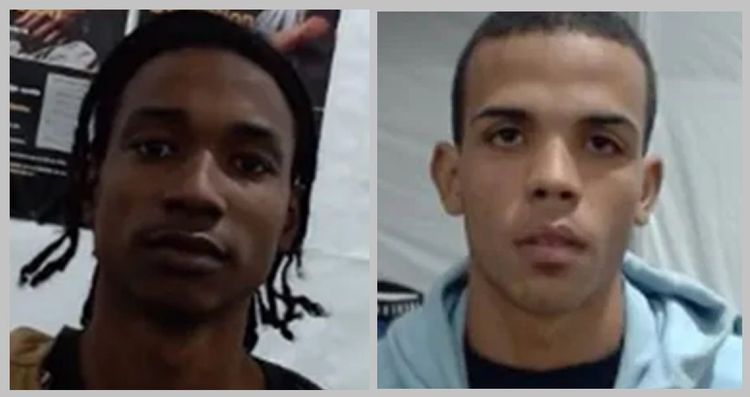 D’Angelo Caraballoon left and Sneider Mejia on right, -- Image: Courtesy of Homeland Security