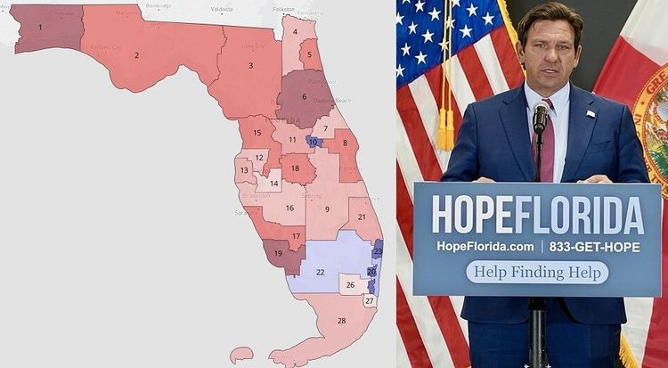 DeSantis Unveils New Florida Congressional Map Expected to Deliver Four Additional GOP Seats