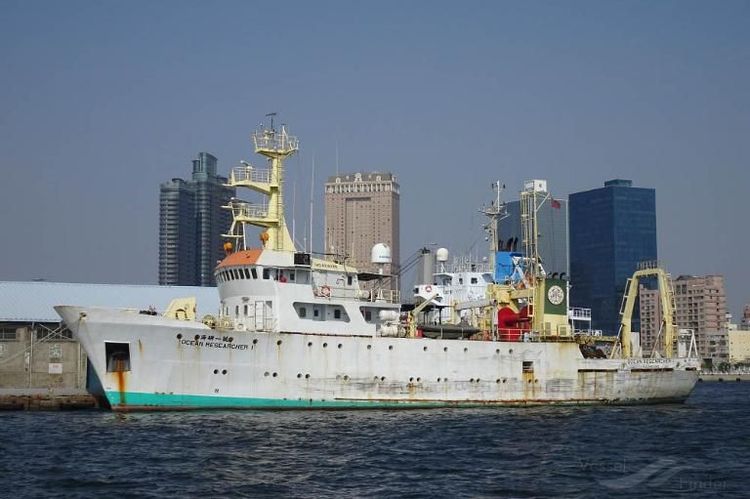 The Hui Chuan, pictured in 2020 under it's former name of Ocean researcher 1.