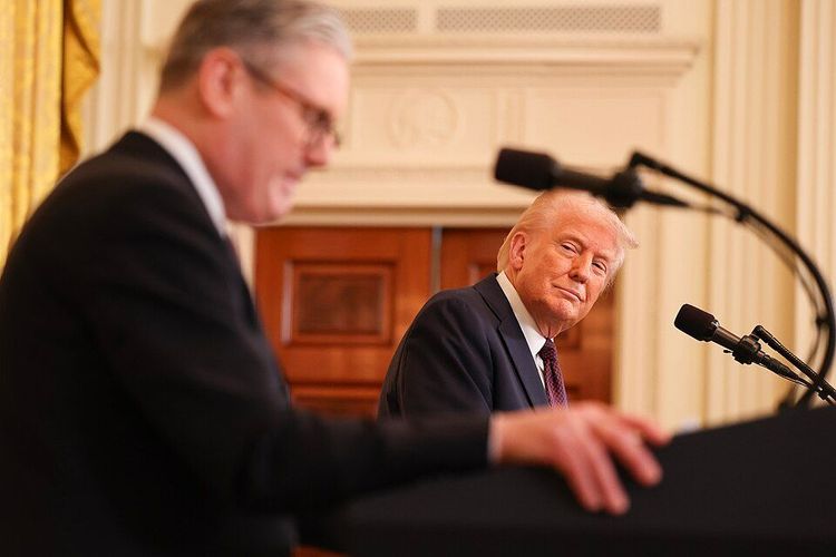 Prime Minister Keir Starmer meets Donald Trump, the President of the United States of America for a bilateral meeting at the White House.