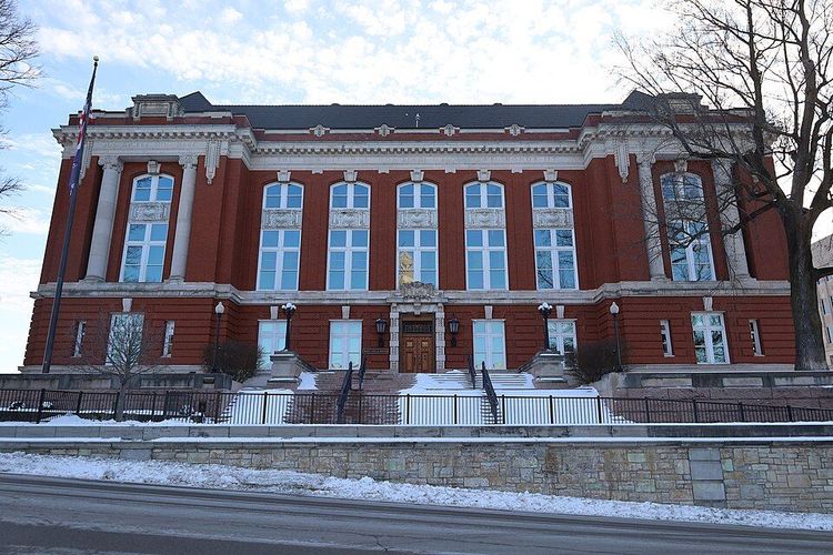 Supreme Court of Missouri Building in Jefferson City, Missouri in 2025