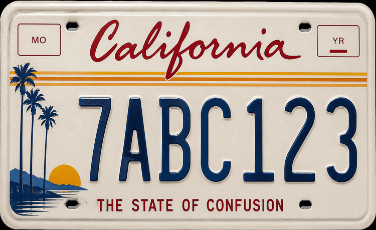 California: From the Golden State to the State of Confusion
