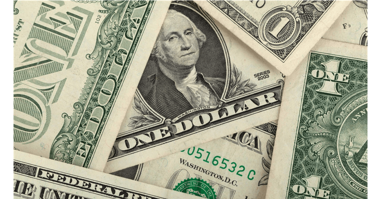 US $1 bills