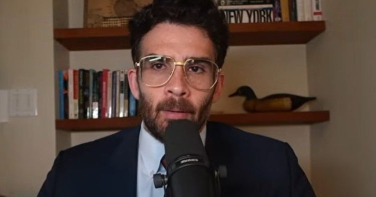 Screenshot of Hasan Piker from his YouTube video.