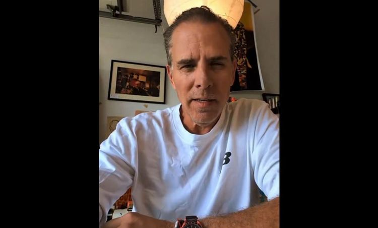 Screenshot from Hunter Biden's X post.