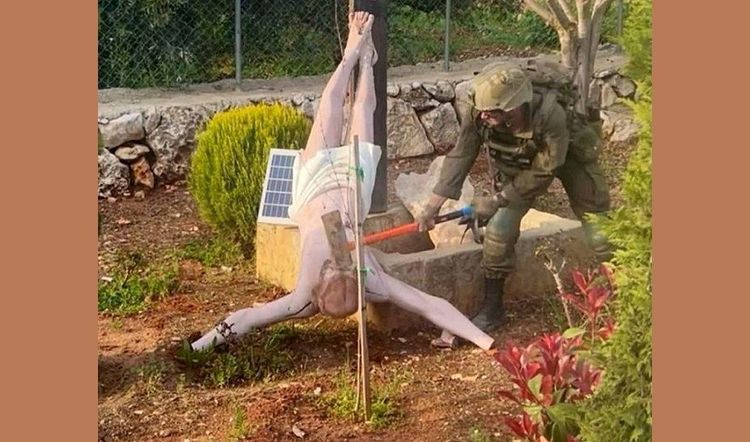 Both soldiers, the one who smashed the statue and the one filming, were removed from combat duty and jailed for 30 days.