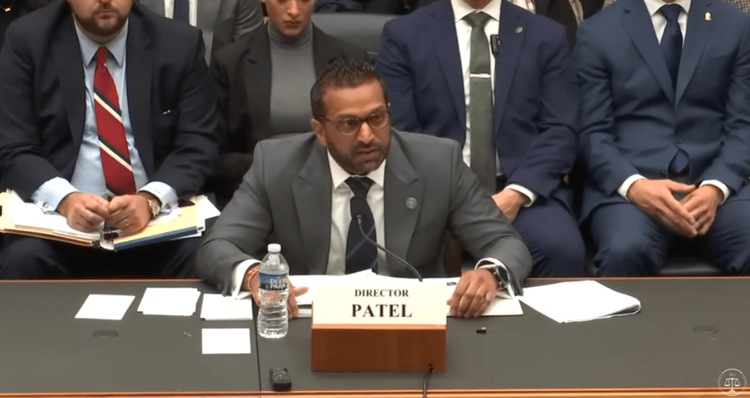 Kash Patel testifies to Congress