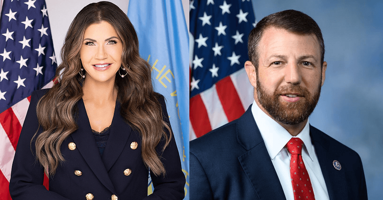 Kristi Noem and Markwayne Mullins