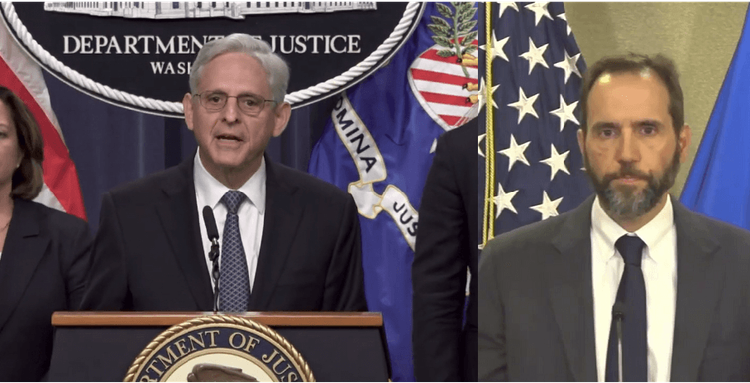 Merrick Garland and Jack Smith