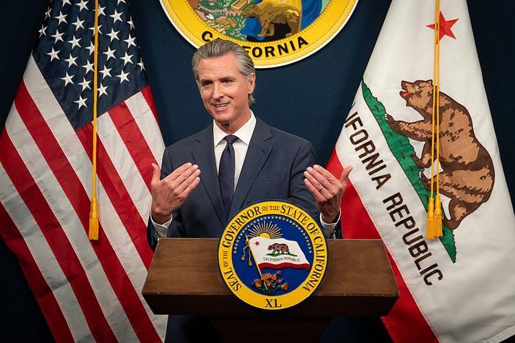 Governor Gavin Newsom, 14 May 2025