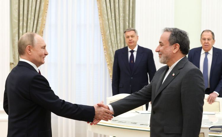 Putin meeting with Foreign Minister of Iran Abbas Araghchi in June, 2025