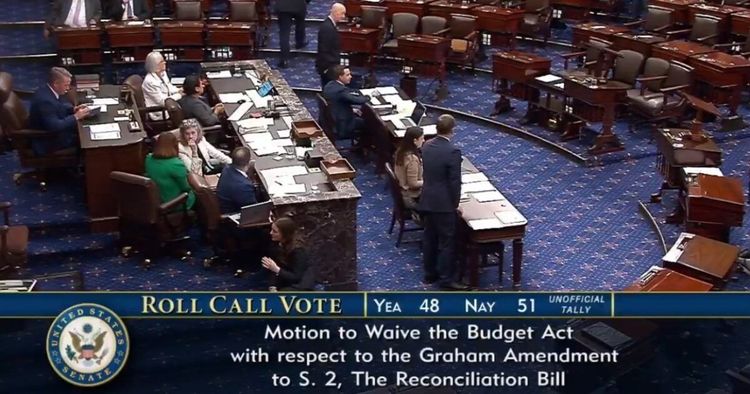 Senate Rejects SAVE America Act Amendment in 48-50 Vote During Immigration Funding Debate