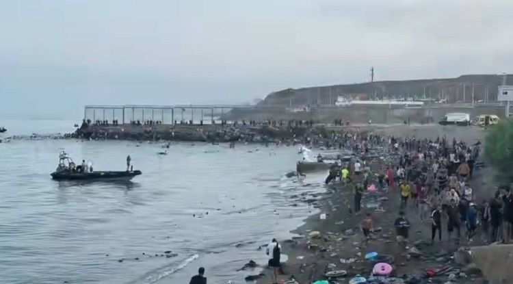 Screenshot of video circulating on social media.
