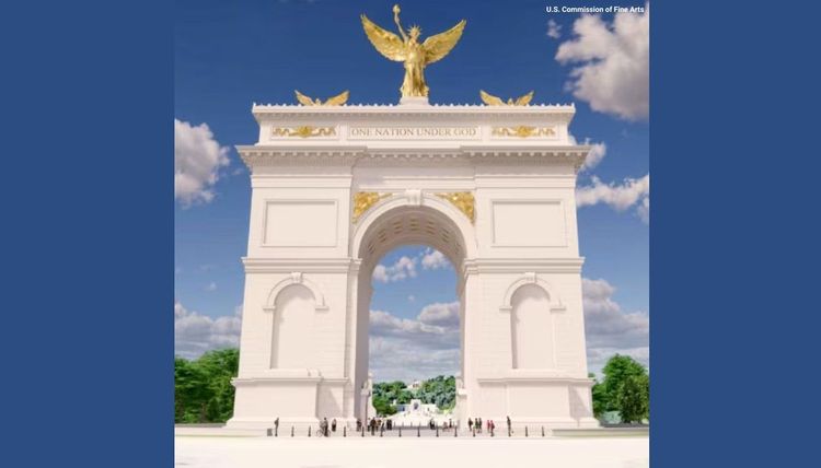 Lawsuit Seeks to Block Trump-Backed Triumphal Arch at Arlington National Cemetery