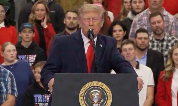 President Trump speaks in Wasilla, Alaska on Tuesday, October 13, 2026. -- Image: Screenshot from the @RapidResponse47 X page