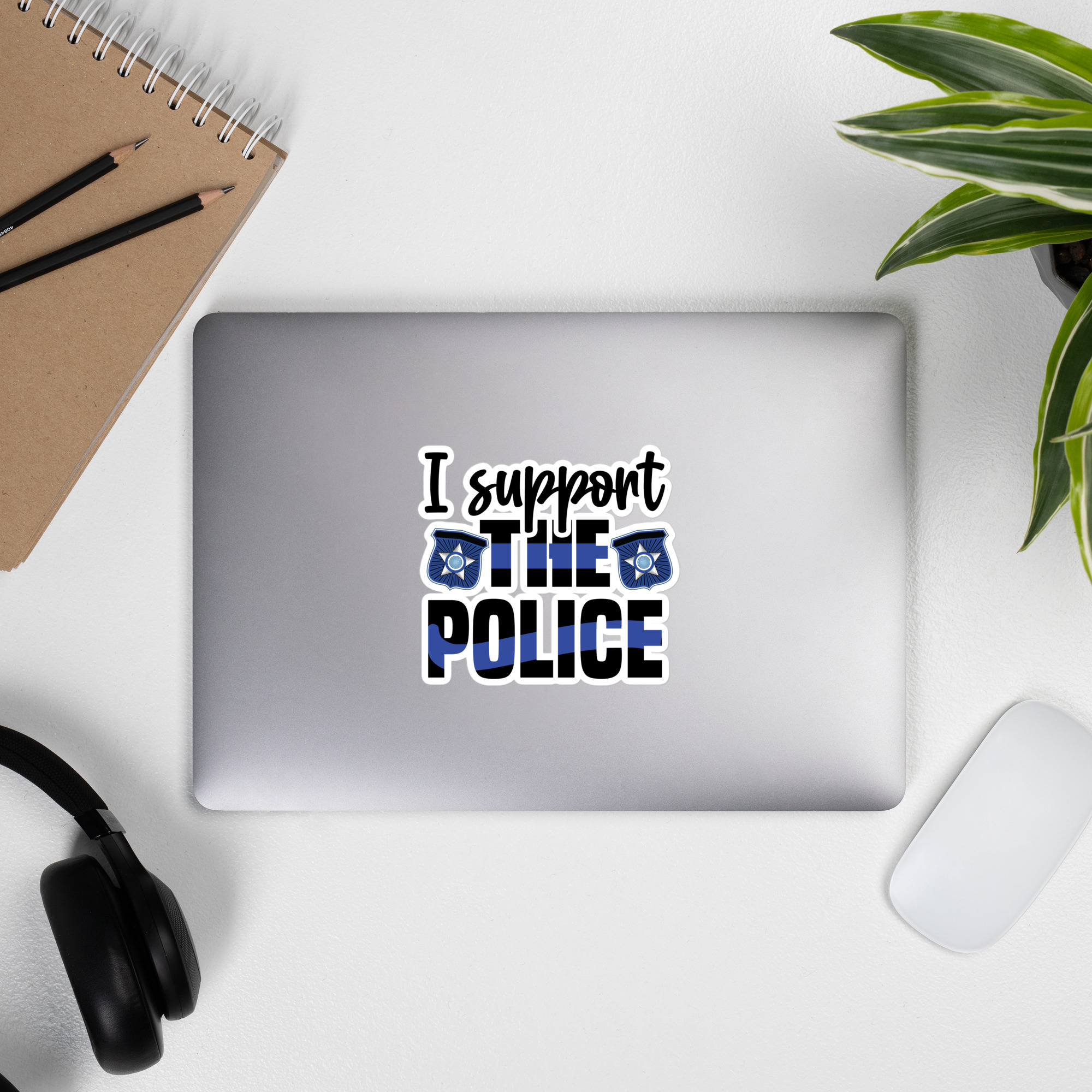 I Support The Police - Die-cut sticker