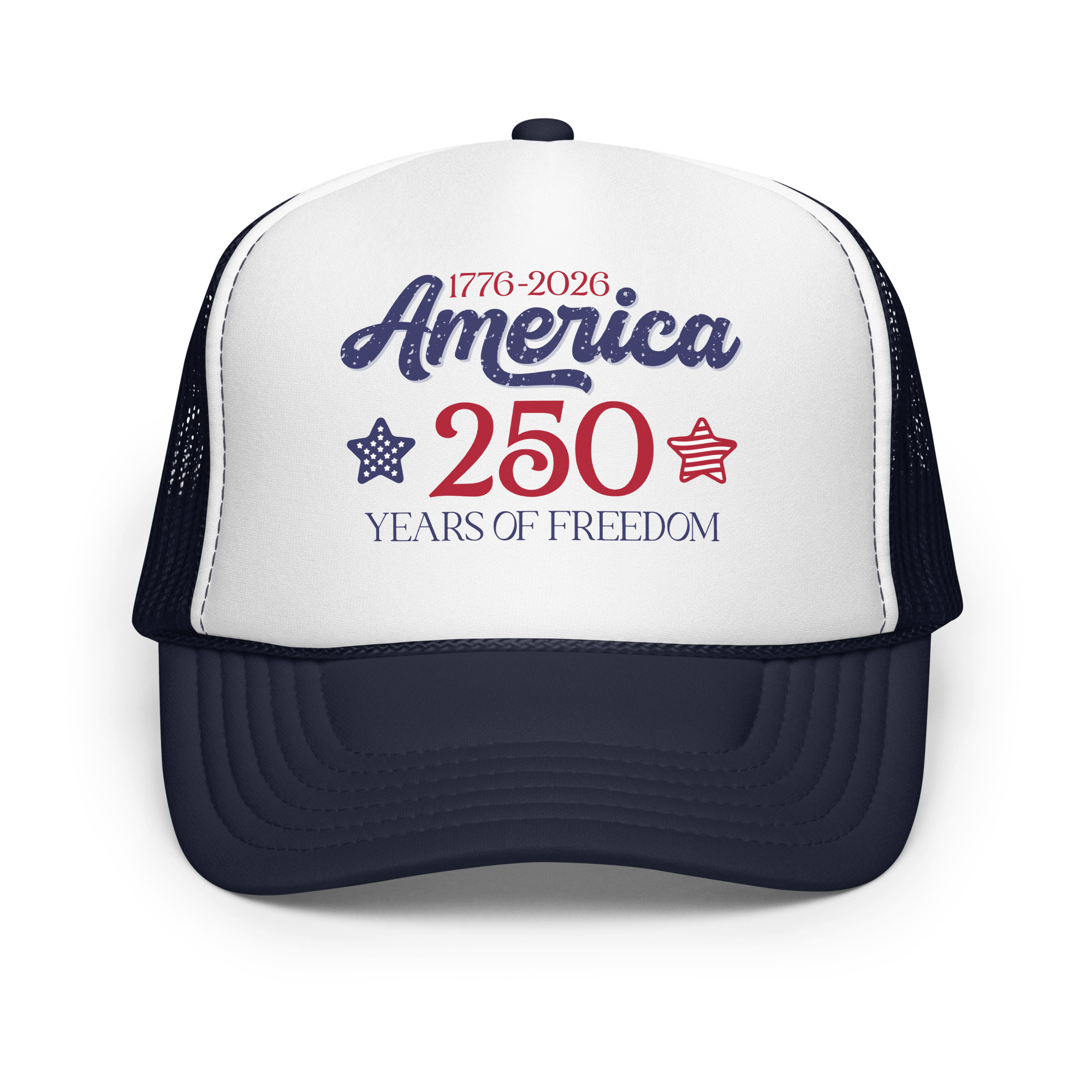 America 250 Years Of Freedom 1 Trucker hat