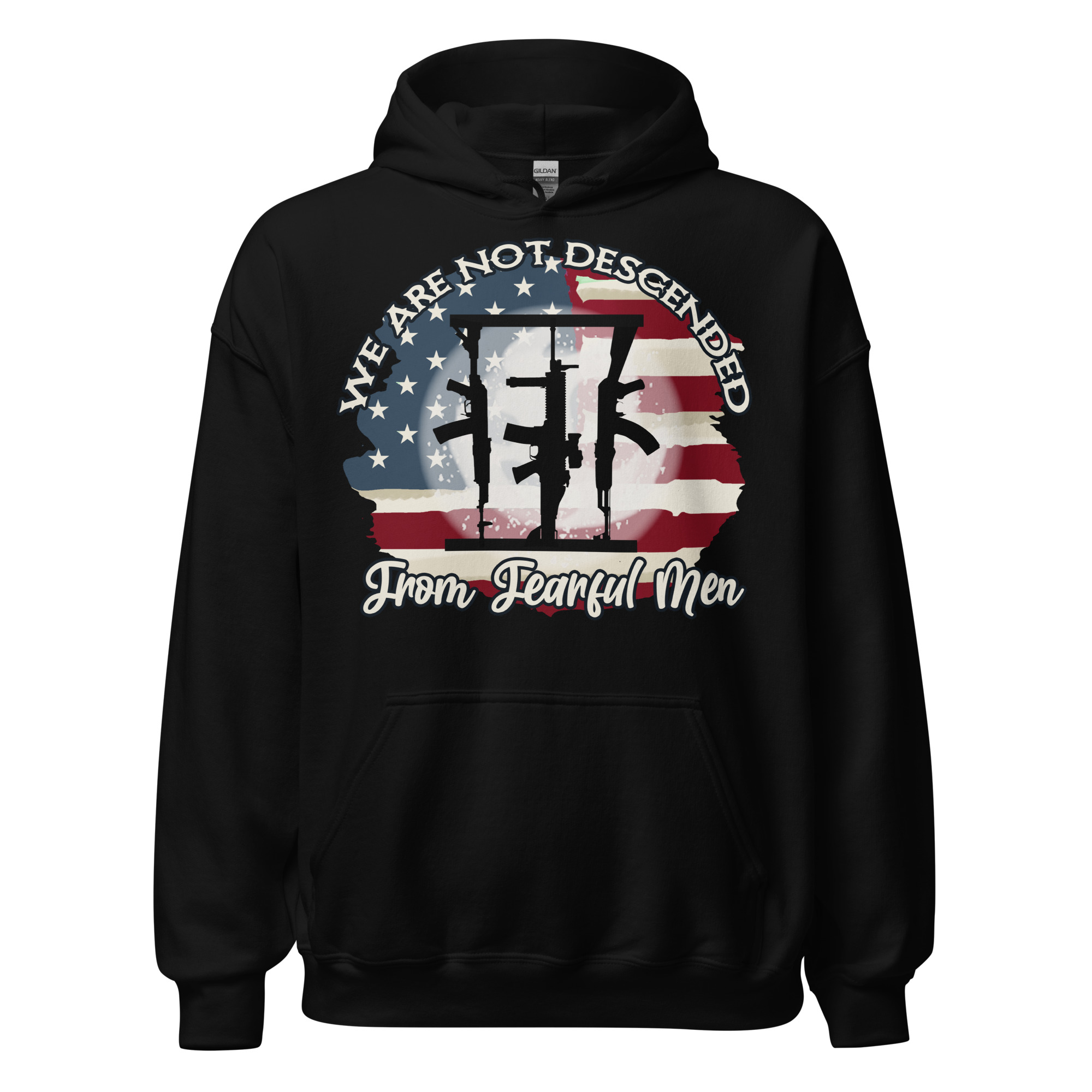  Not Descended From Fearful Men - Unisex Hoodie