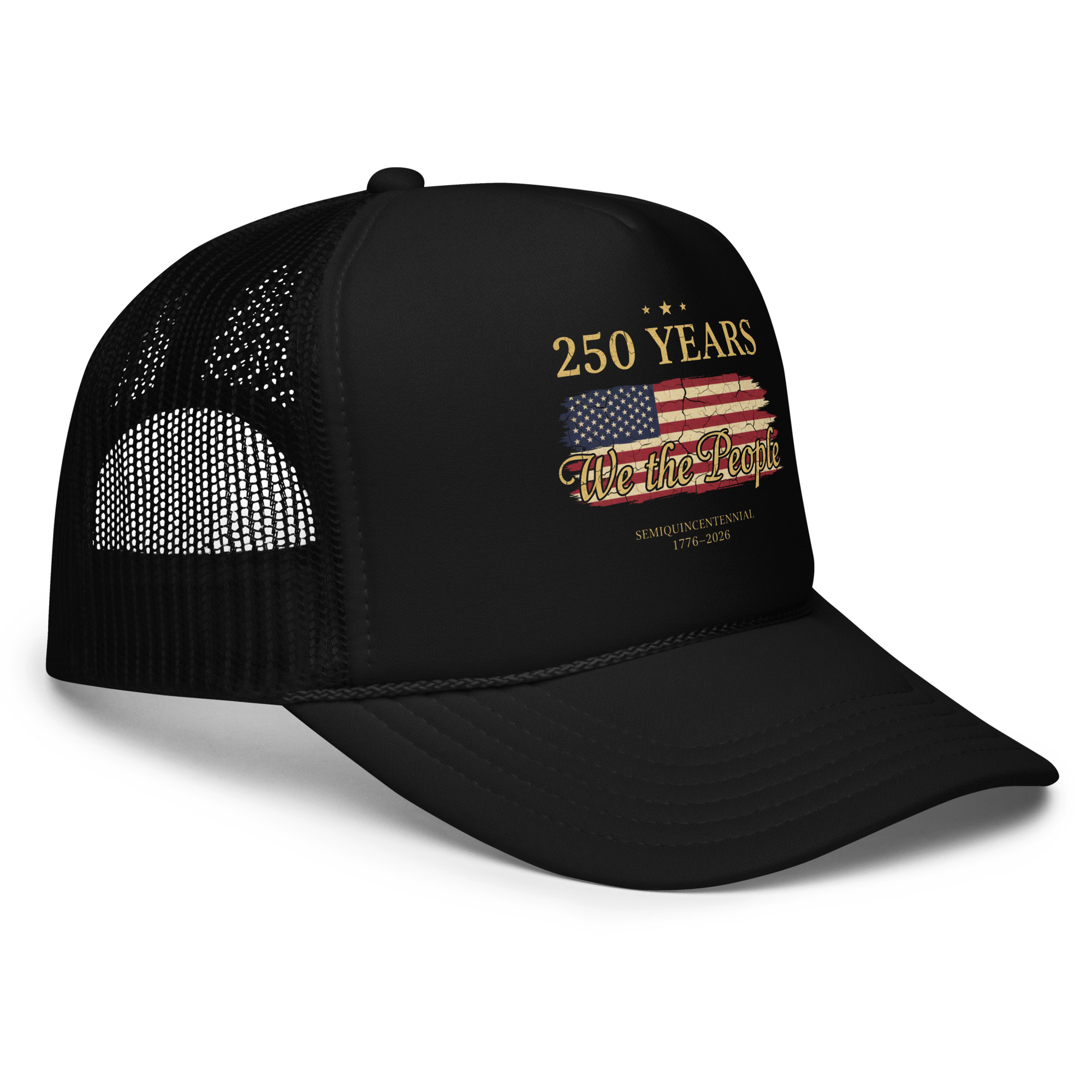  America 250 Years We The people - Trucker hat view 2