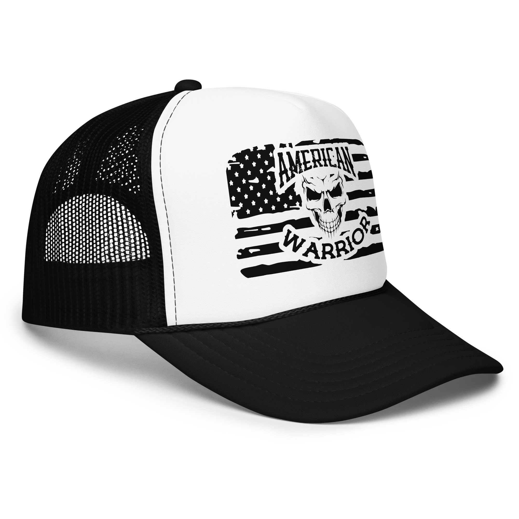  American Warrior Flag - Trucker hat view 2