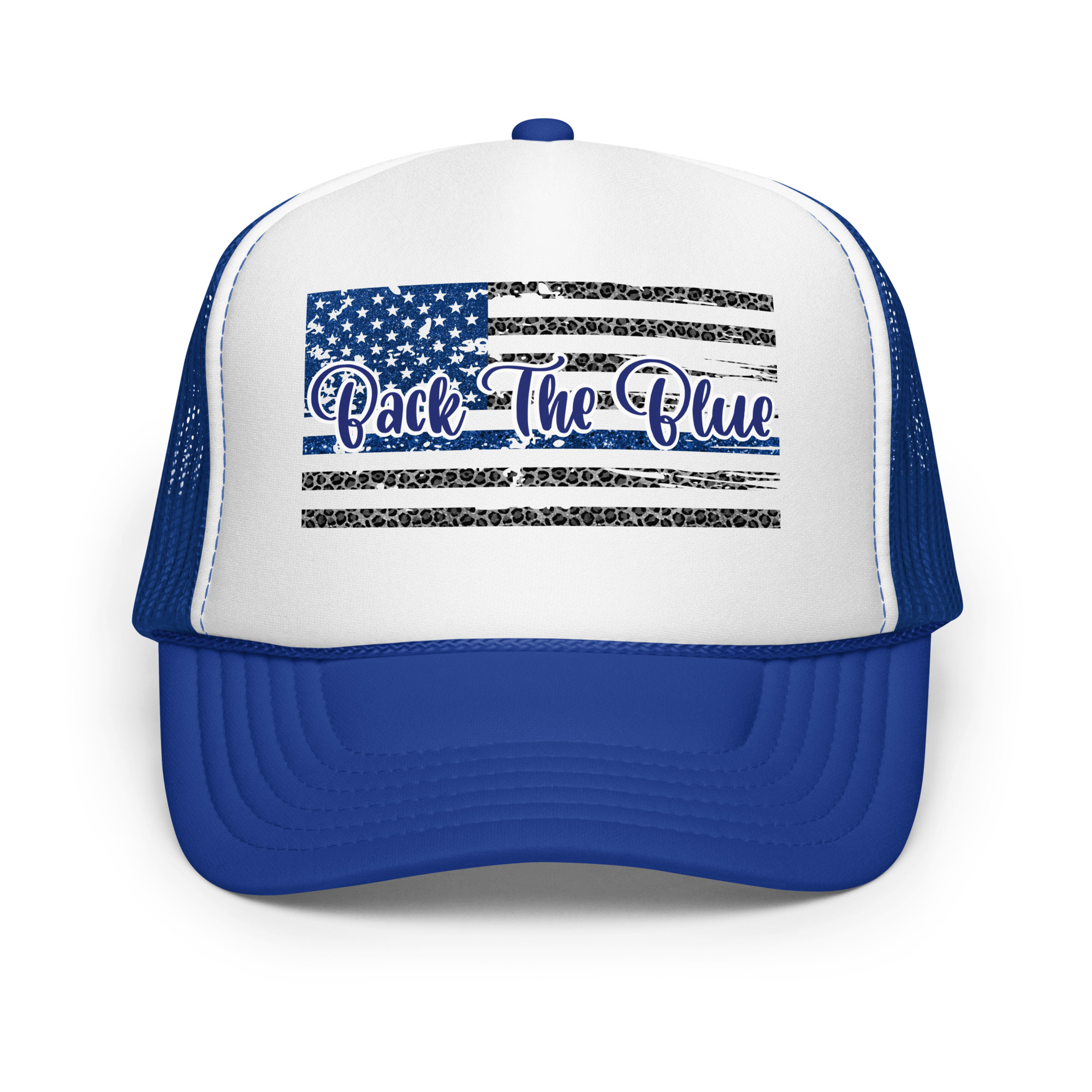  Back The Blue Flag - Trucker hat