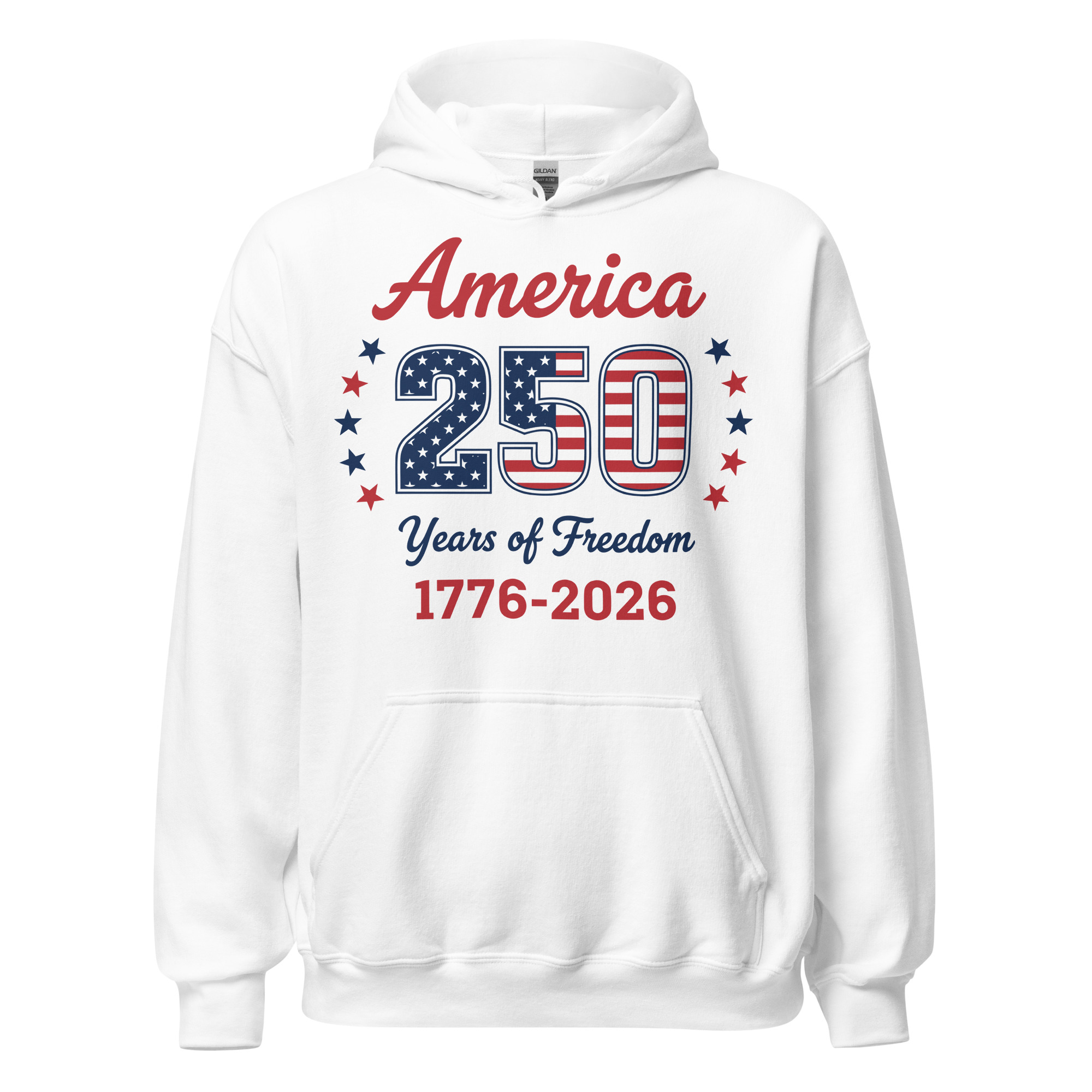 America 250 Years of Freedom 1 - Unisex Hoodie