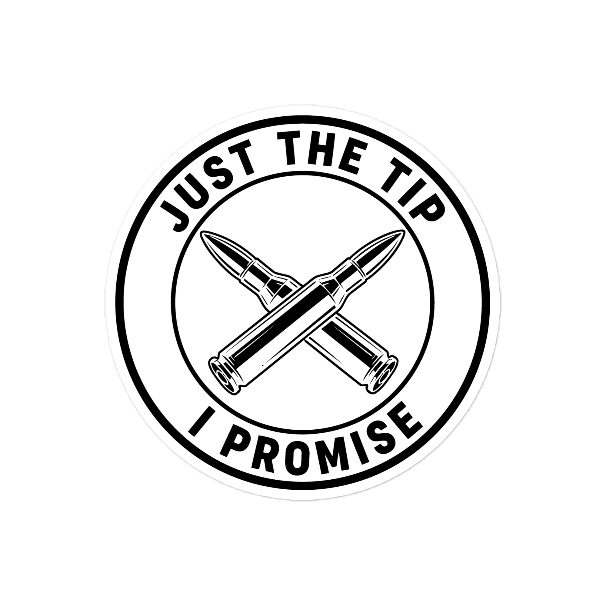 Just The Tip - Die-cut sticker view 2