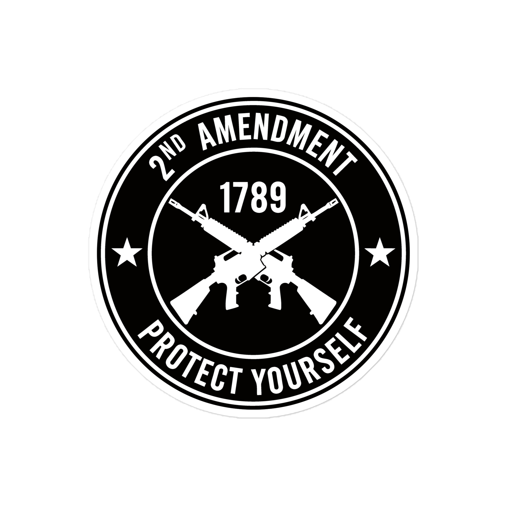 2A Protect Yourself - Die-cut sticker view 2