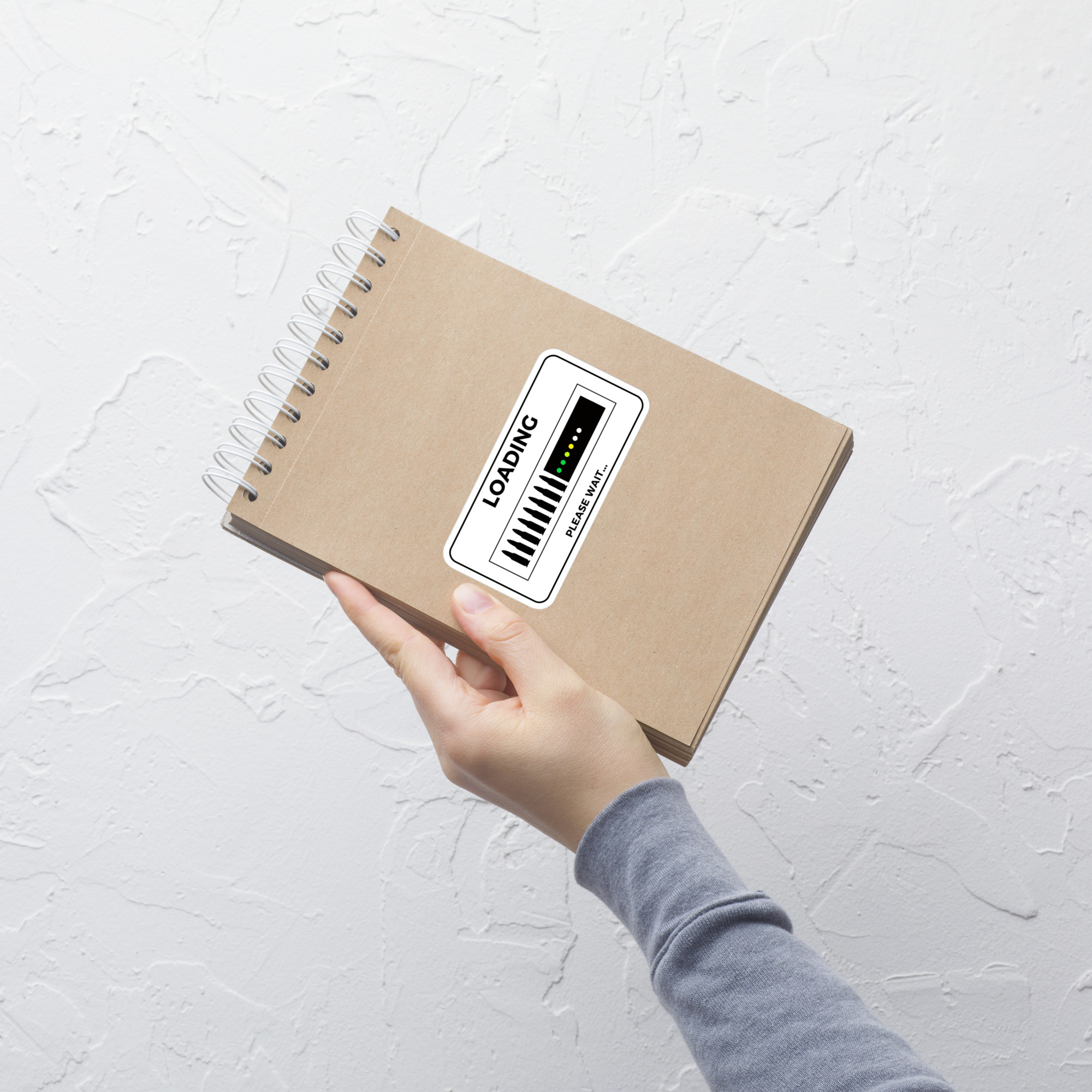  2A Loading - Die-cut sticker view 3