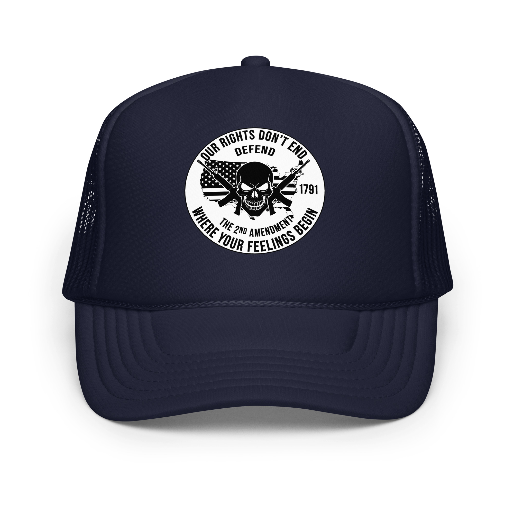 Our Rights Don't End Dark - Trucker hat