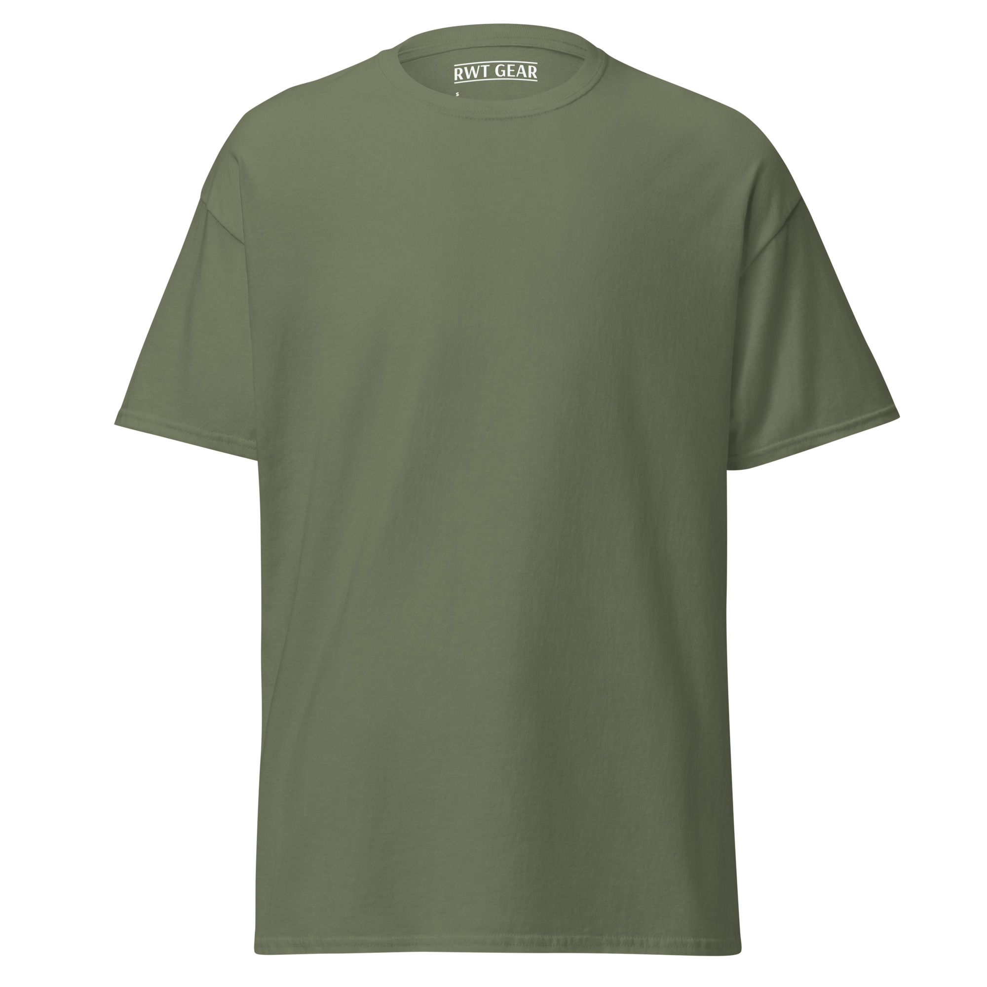 Army Veteran Green Flag - Graphic Tee (Back Print) view 2