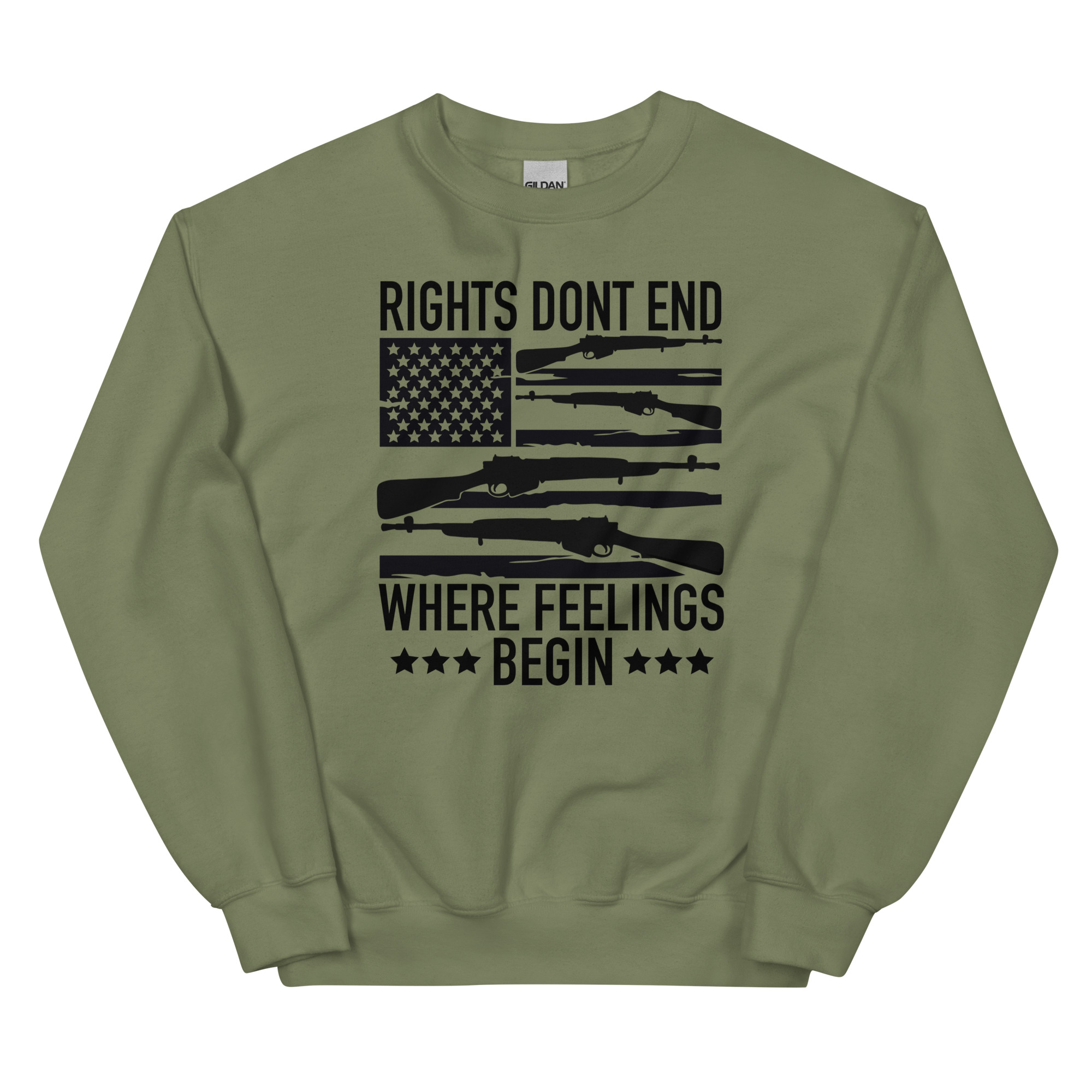 Rights Don't End - Unisex Sweatshirt