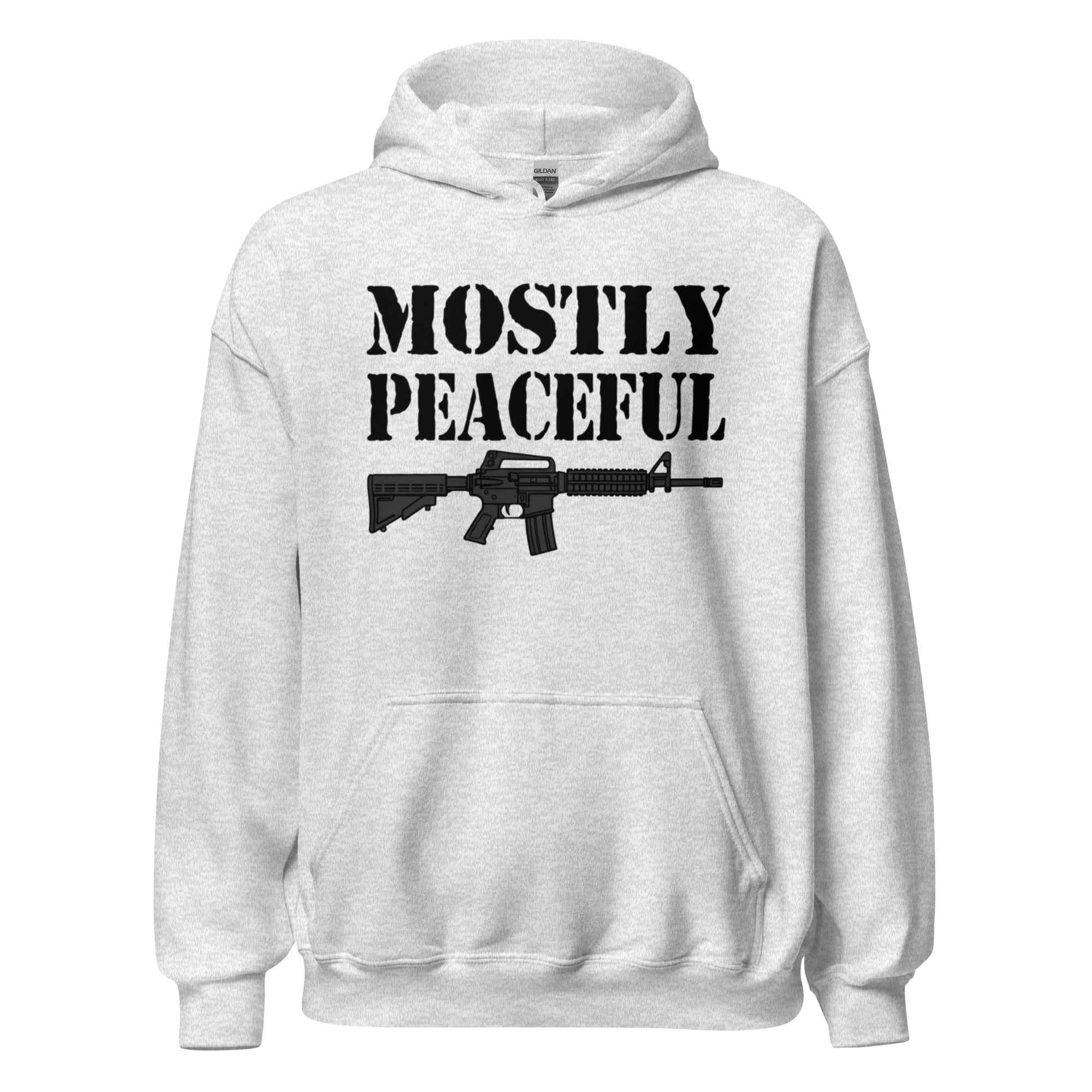 Mostly Peaceful - Unisex Hoodie