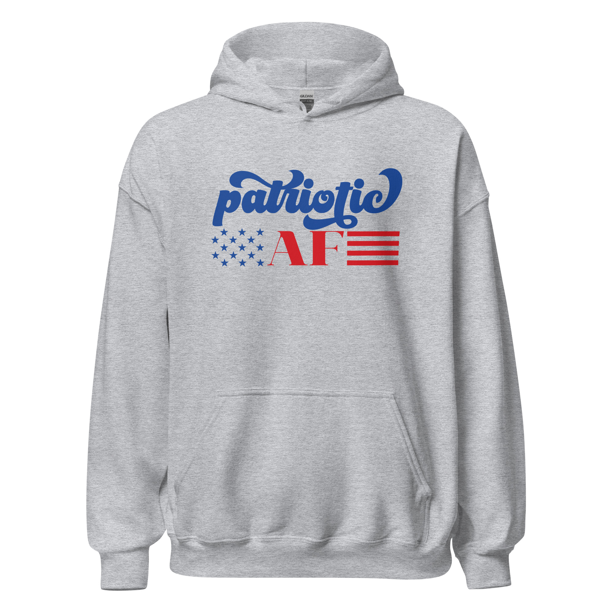 Patriotic AF - Unisex Hoodie